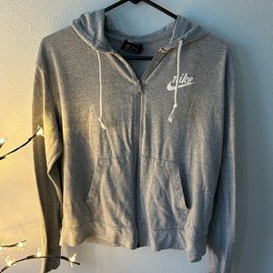 Nike zips up size medium